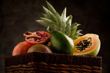 Plakaty  Kosz Egzotycznych Owoców