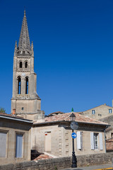 Fototapeta na wymiar Pueblo of Saint Emilion, Gironde, Akwitania, Francja