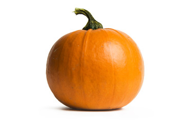 Orange Pumpkin isolated on white background