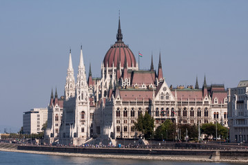 Fototapeta premium Parliament of Hungary in Budapest