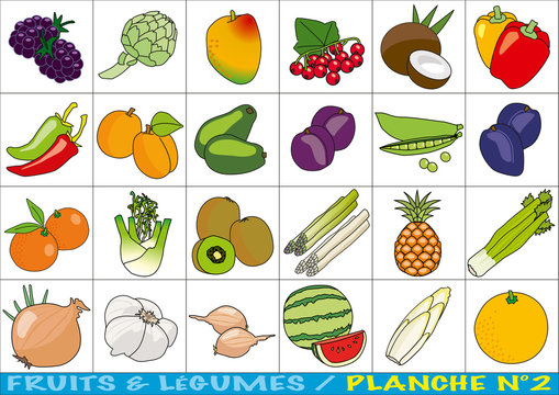 Fruits_et_Legumes_Planche_2