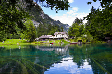 Obraz premium Blausee Lake