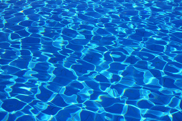 Fototapeta na wymiar ripple blue water background