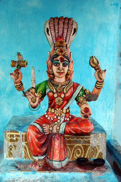 Hindu G&ouml;ttin Durgha in Indien