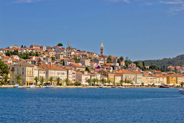 Fototapeta premium Adriatic Town of Mali Losinj, view from sea