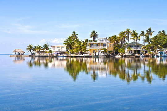 beautiful living area in the Keys