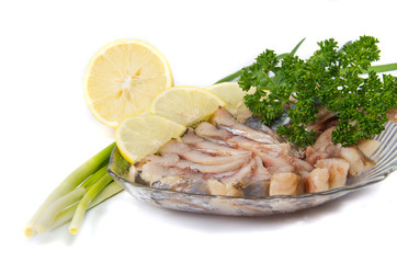 kipper with greens