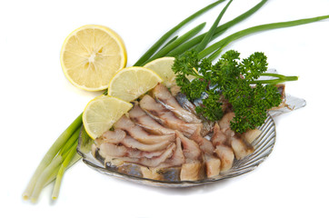 kipper with greens