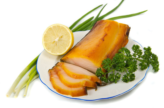 kipper with greens