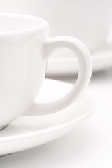 White cups