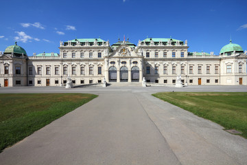 Naklejka premium Belvedere Palace