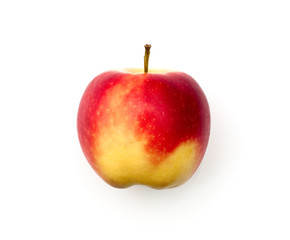 an apple isolated on a white background
