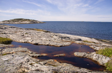 Sea scenery in Norway