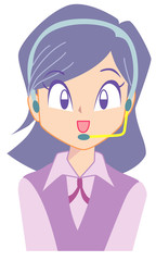 女性オペレーター