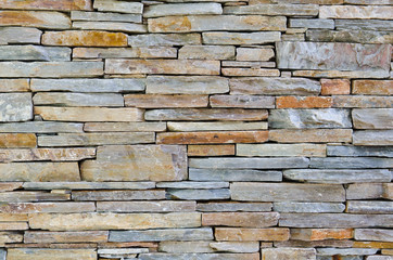 pattern of stone wall