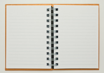 open notebook