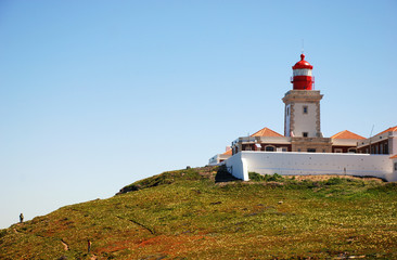 Fototapeta na wymiar lighthouse on Cape Roca(Portugal)