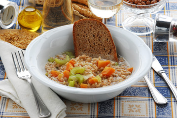 Arroz y espelta