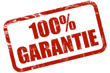 Grunge Stempel rot 100% GARANTIE
