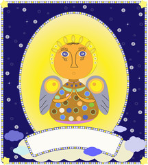 Fototapeta premium Christmas Angel