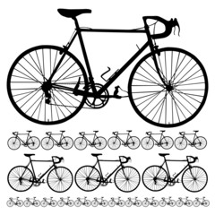 bicycles vector