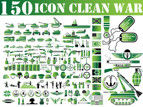 150 war icon clean