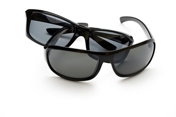 Sun glasses isolated on white background