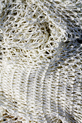 fishing new white net texture closeup