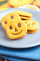 Obraz na płótnie Canvas halloween's biscuits