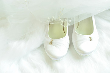 Obraz na płótnie Canvas Wedding shoes