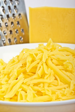 grated cheese and grater