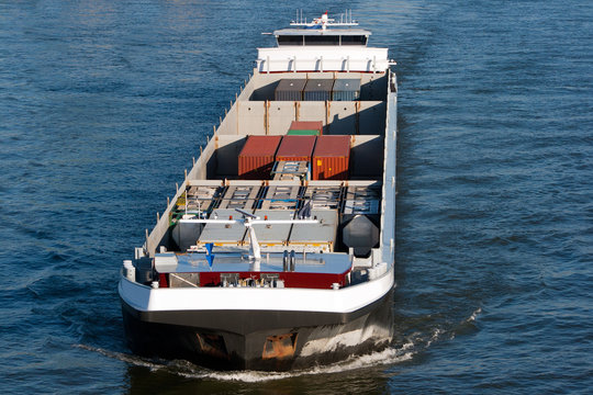 cargo barge