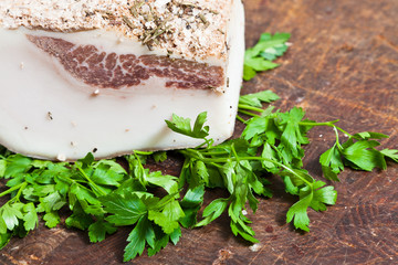 Famous Italian Lard from Colonnata