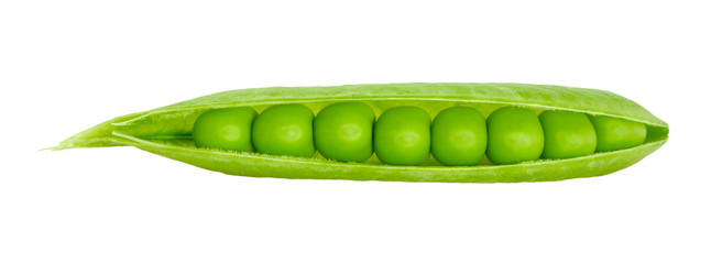 Green peas pod.