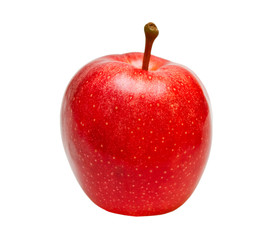 red apple isolated on white background