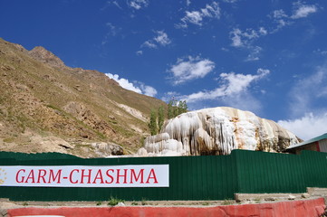 hot spring in tajikistan