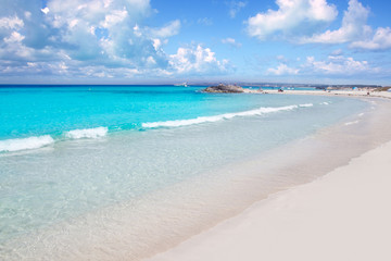 Illetes Formentera East beach tropical turquoise