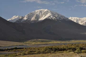 wakhan velley in tajikistan