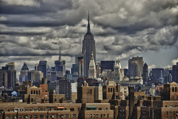 Empire State Building and NYC Skyline