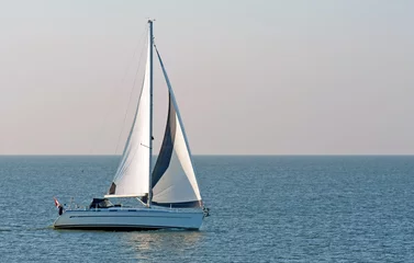 Fototapete Segeln Segelboot auf einem See, Holland