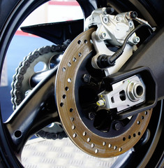 disc and caliper