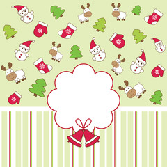 funny christmas background