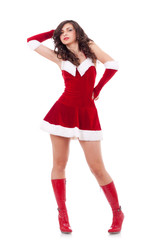 sexy santa woman