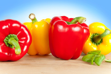 multi-color  paprika