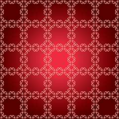 vector red pattern with squares