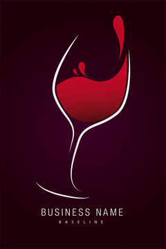 logo verre de vin