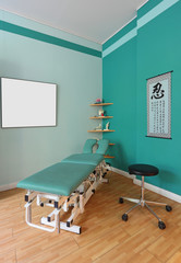 Physiotherapeutische Praxis Behandlungsliege