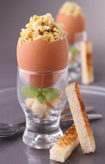 oeuf brouillé