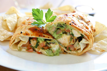 Chicken Burrito