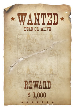 Wanted Dead Or Alive Poster Images – Browse 9,498 Stock Photos, Vectors,  and Video | Adobe Stock